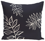 My Best Frond Floral Print Pillow, Bewitching, 26"x26"