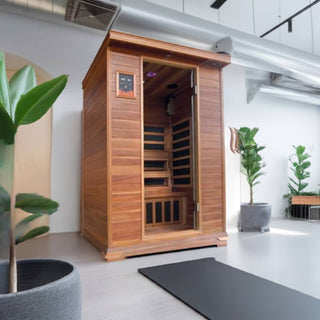 SunRay Sierra 2 Person Infrared Sauna With Carbon Heaters