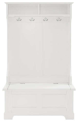 Campbell Hall Tree, White Finish