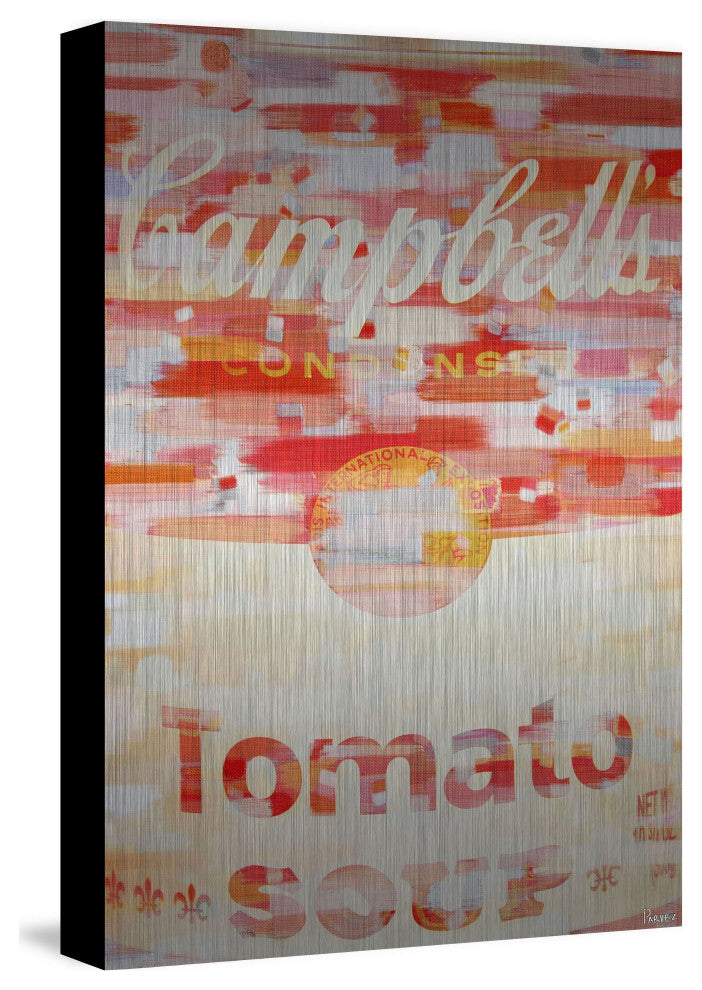 "Campbells" UV Ink Print on Brushed  Aluminum, 30"x45"
