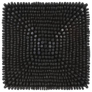 Uttermost Portside Black Wood Wall Panel