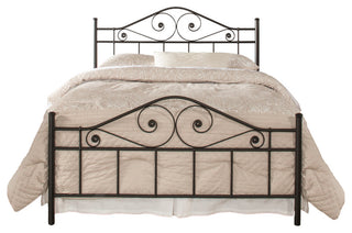 Harrison Bed Set With Rails, Queen