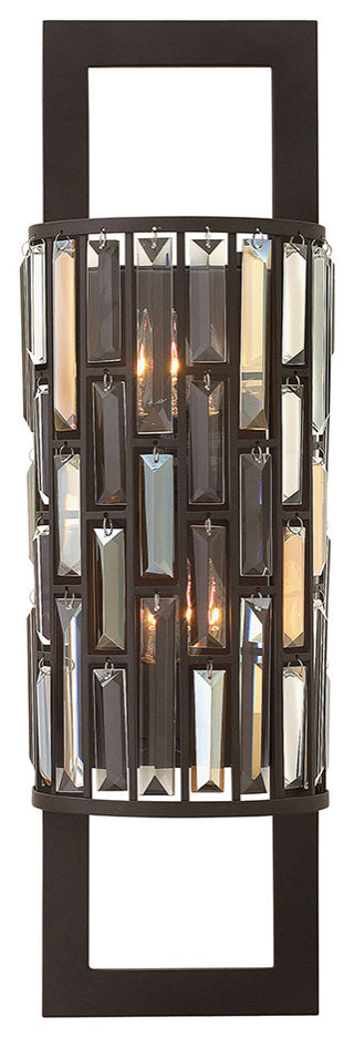Fredrick Ramond Gemma Large Two Light Sconce, Vintage Bronze