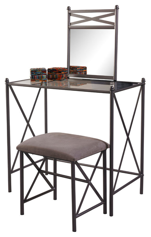 Linon Mission Hills Vanity Set