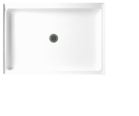 Swan 32"x48"x10" Solid Surface Shower Base, Tundra