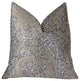 Quartz Skye Beige Luxury Throw Pillow, 20"x30" Queen