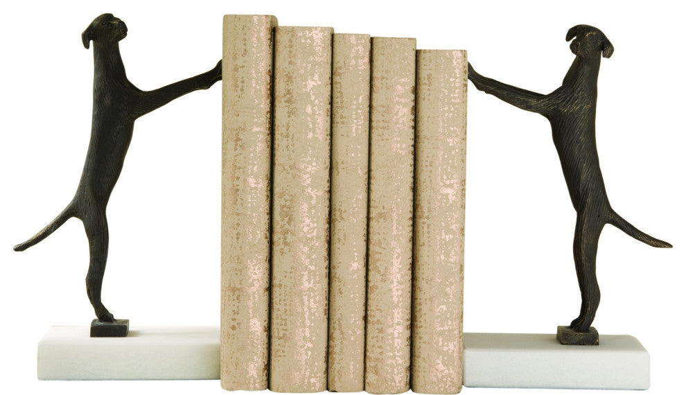 En Retriever Bookends - Natural