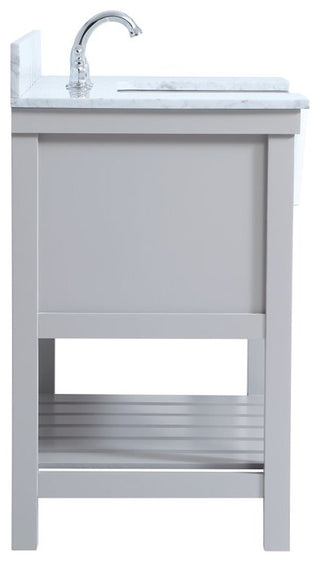 Home Living 22" Farmhouse Grey-Light Bathroom Vanity