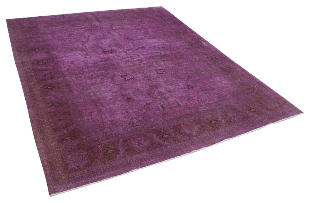 Rug N Carpet - Handwoven Oriental 8' 0" x 6' 4" Wool Oushak Area Rug