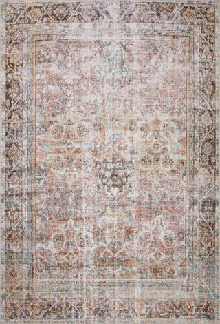 Loloi II Adrian Sunset/Charcoal Area Rug, 2'3"x3'9"