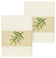 Zoe 2 Piece Embellished Washcloth Set