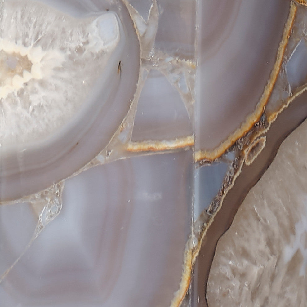 Hex Agate 1-Light Pendant
