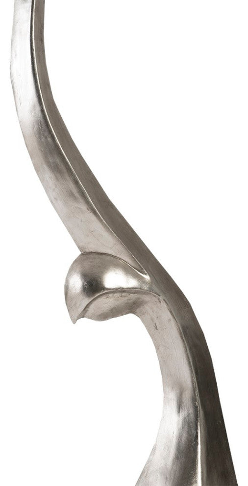 Chofa Sculpture, Silver Leaf, Large