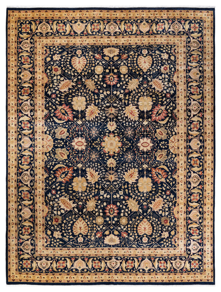 MOGUL, Hand Knotted Area Rug 12' 2" X 9' 2"