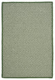 Outdoor Houndstooth Tweed Rug, Leaf Green, 14"x17" Swatch Sample