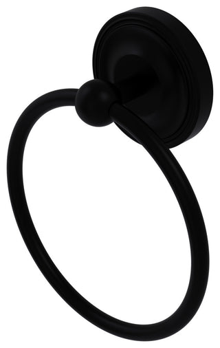 Regal Towel Ring, Matte Black