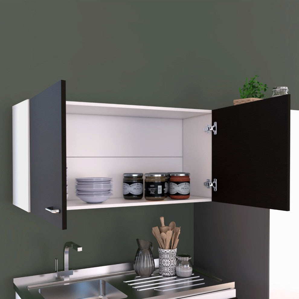 Wall Cabinet Toran, Kitchen, Black