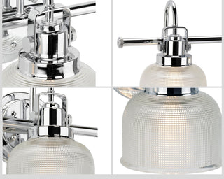 Archie Collection 2-Light Bath Light, Polished Chrome