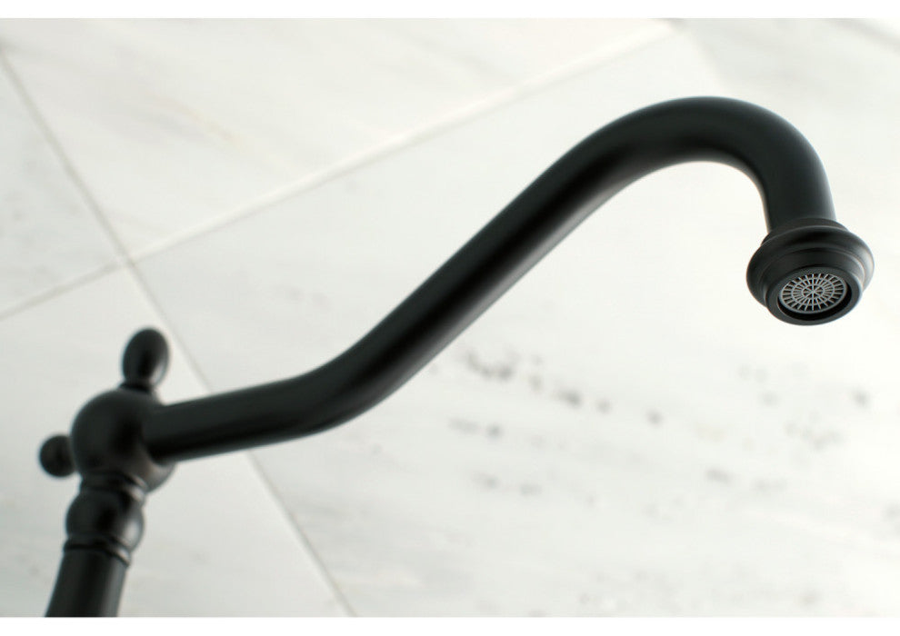 Kingston Brass Wall Mount Tub Faucet, Oil Rubbed Bronze
