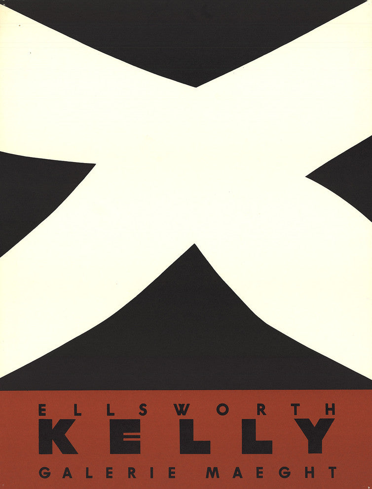 Ellsworth Kelly, Noir Et Rouge, 1958