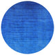 Ahgly Company Indoor Round Mid-Century Modern Area Rugs, 7' Round