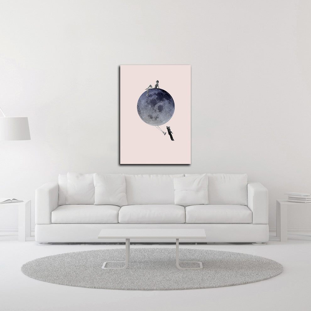 Moon Jump by Design Fabrikken, Print on Canvas, 20"x28"