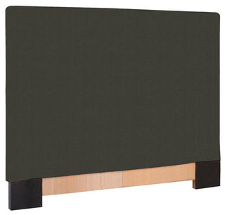Sterling Twin Slipcovered Headboard, Charcoal