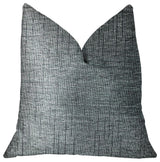 NewEra Bliss Blue Luxury Throw Pillow, 18"x18"