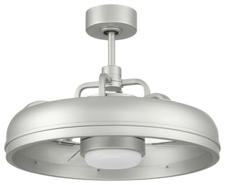 Craftmade 20" Taylor, Painted Nickel With Clear Acrylic Blades