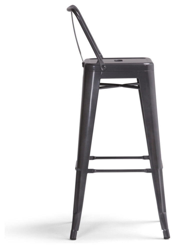 Rayne 30 inch Metal Bar Stool (Set of 2)
