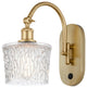 Innovations 518-1W-SG-G402-LED Niagra 1 Light 6.5" Sconce, Satin Gold