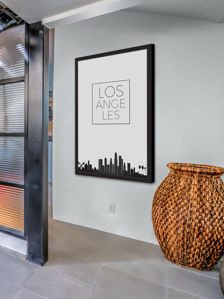 "Let's Do Business, LA II" Framed Painting Print, 16x24