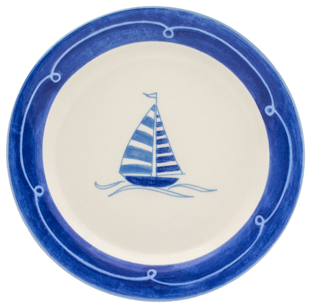 Ahoy 4 Piece Assorted Salad Plate Set