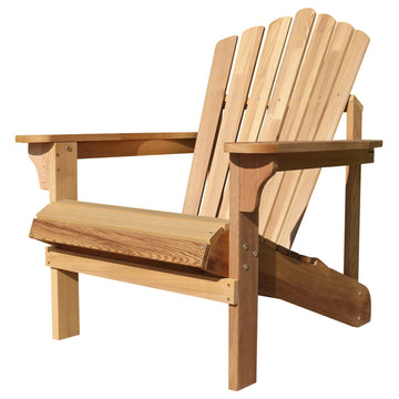 Riverside Adirondack Chair, Western Red Cedar