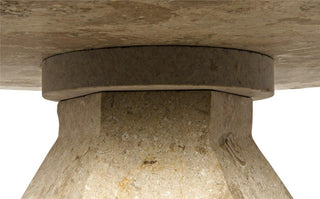 Sophisticated White Marble Side Table