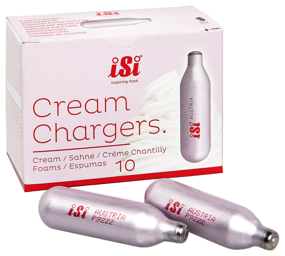ISI 0087 Cream Chargers Pack Of 10 Contains Approximately