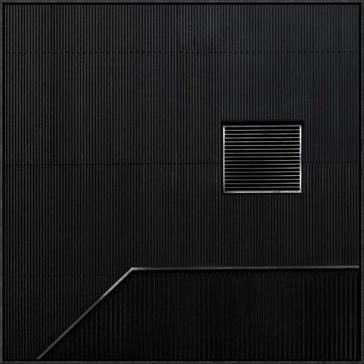 "The Hatch" Framed Canvas Giclee by Gilbert Claes, 31x31"
