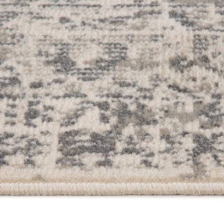 Alpine Dale Runner, Gray, 2'7" x 10', Medallion