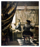 "The Artist's Studio" Digital Paper Print by Johannes Vermeer, 28"x32"