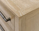 Modern Wood Double Pedestal Executive Desk, Light Brown