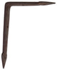 Iron Shelf Bracket, Rust