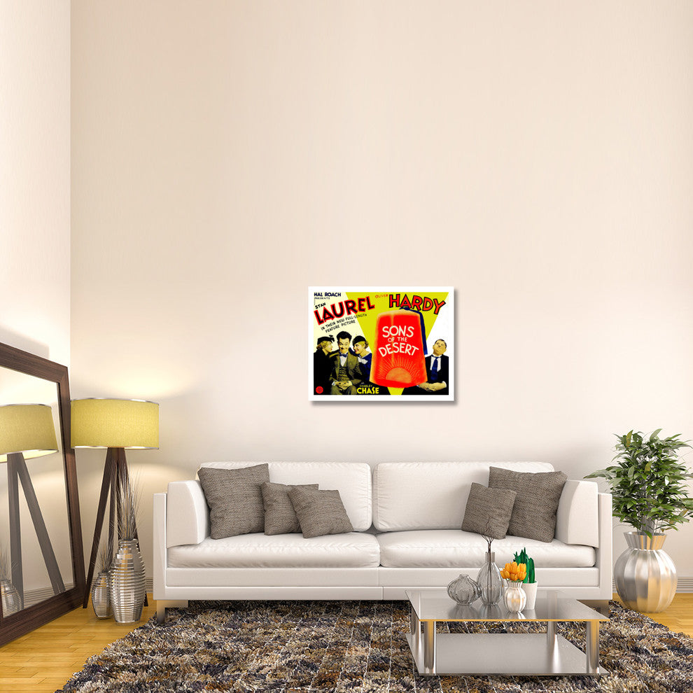 "Laurel & Hardy - Sons of the Desert" Canvas by Hollywood Photo Archive, 36x28"