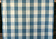4" Blue Buffalo Check Fabric home decorating material, Standard Cut