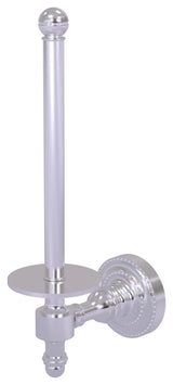 Retro Dot Upright Toilet Tissue Holder, Satin Chrome