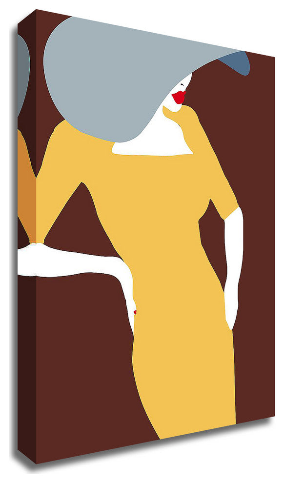 Lady No. 17 by Sean Salvadori, Print on Canvas, 30"x42"