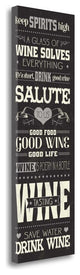 "Wine Lovers II" By Pela Studio, Giclee Print on Gallery Wrap Canvas