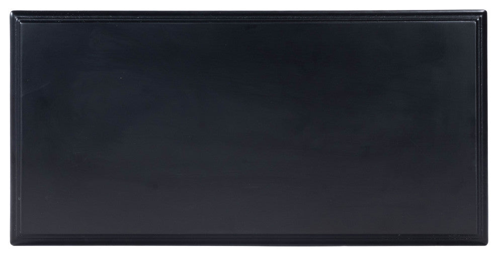 Devane Chairside Table, Black Licorice