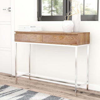 Soho Small Console Table, Walnut