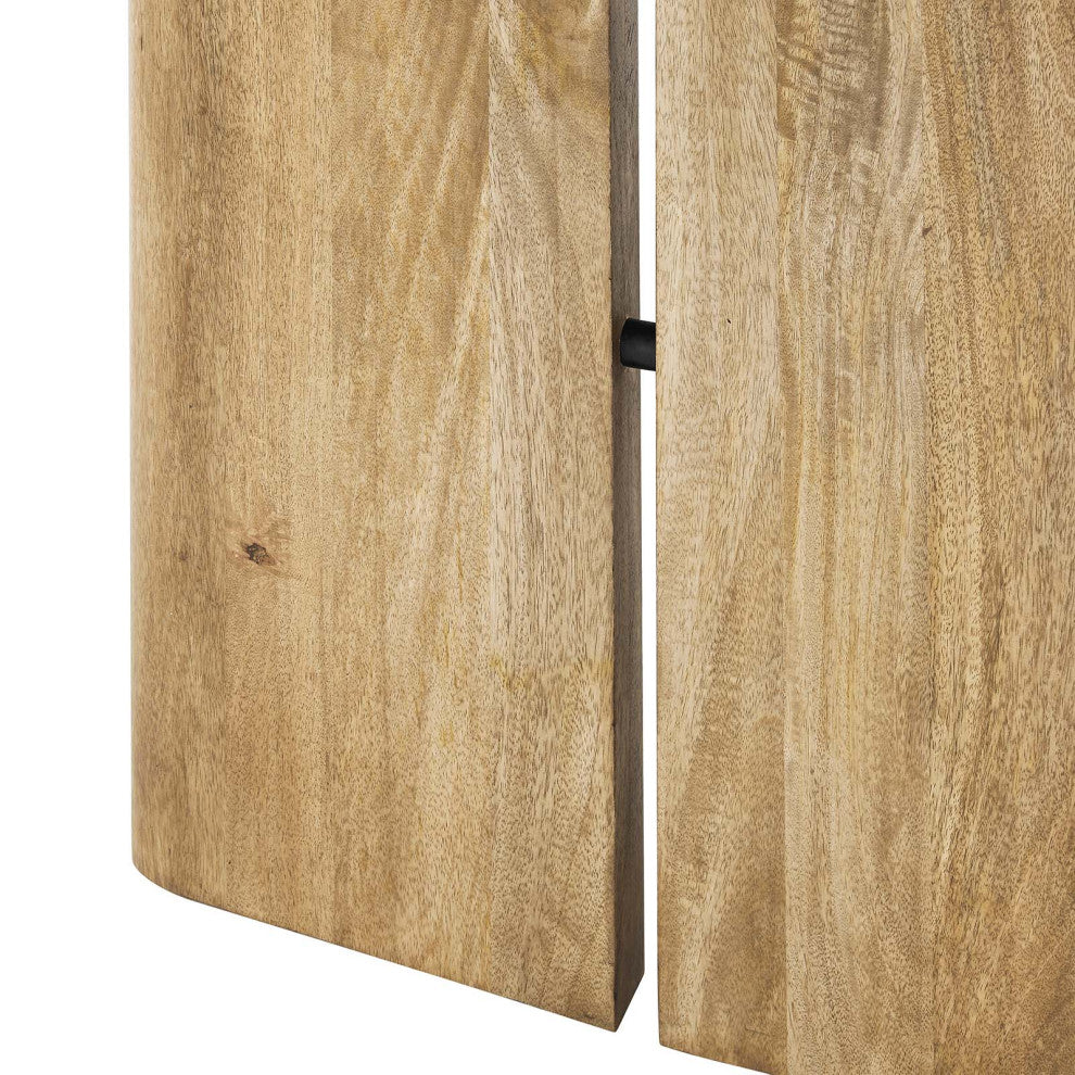 Amistad 86" Wood Dining Table - Oak
