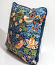 William Morris "Strawberry Thief" pillow cover, designer pillow cover, 24"x24"